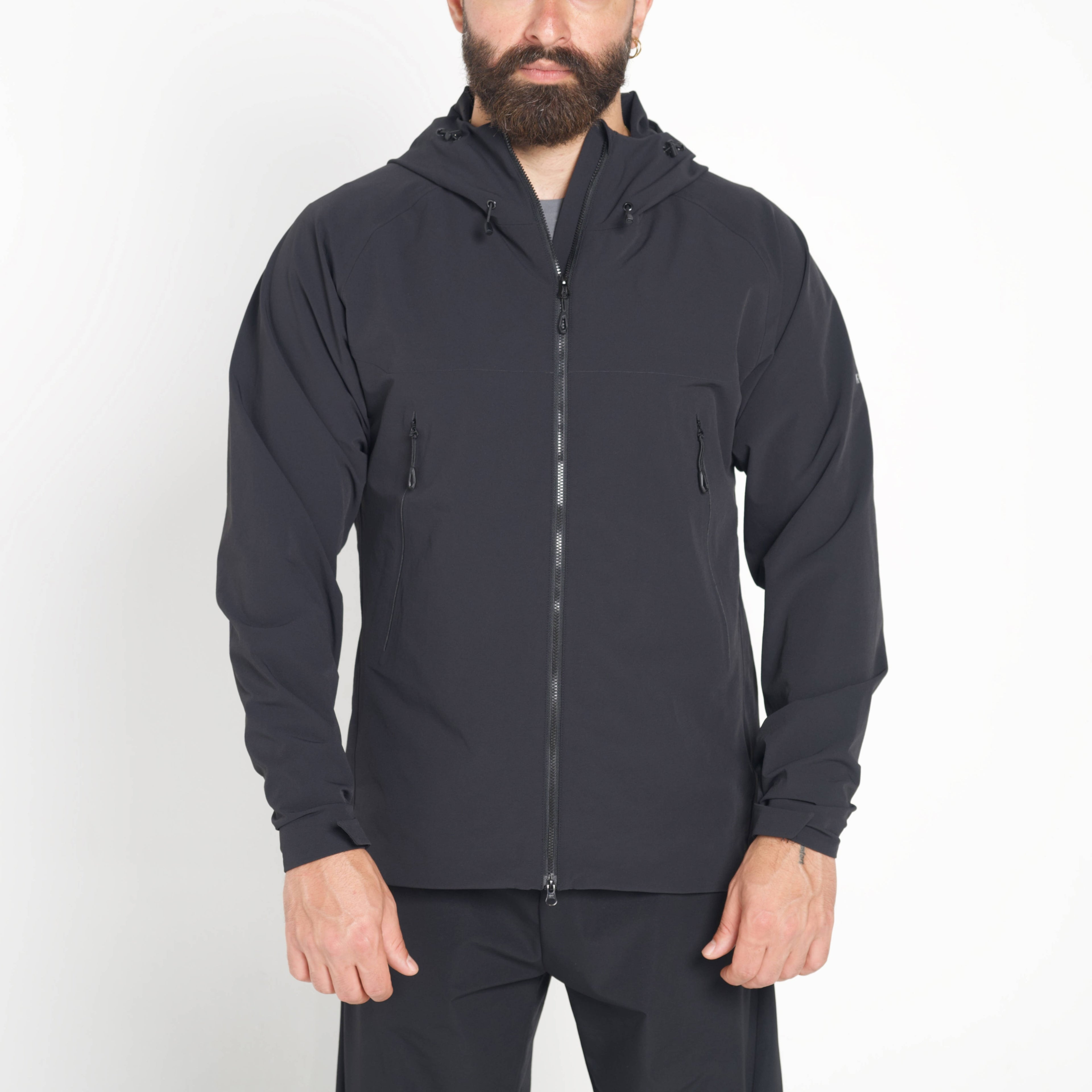 Weather-Resistant Performance Jacket - Black