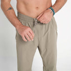 Water Repellent Technical Performance Pants - Khaki