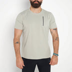 Aero-Dry Performance Training Tee - Parchment