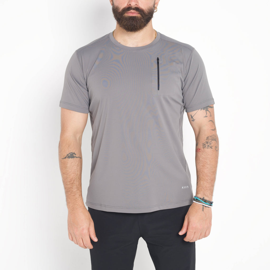 Aero-Dry Performance Training Tee - Grey