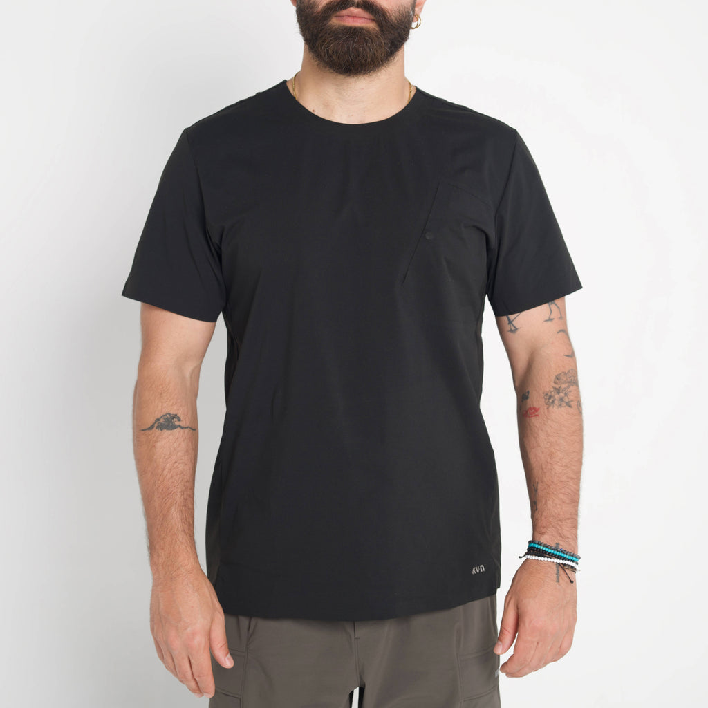 Mag-Utility Relaxed Performance Tee - Black