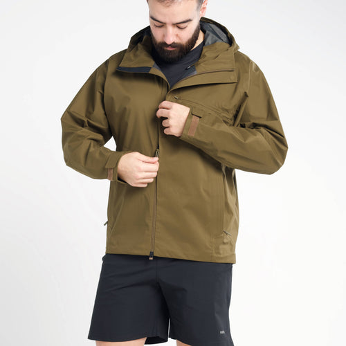 Vapor-Shell Ultralight Performance Windbreaker – Olive Brown
