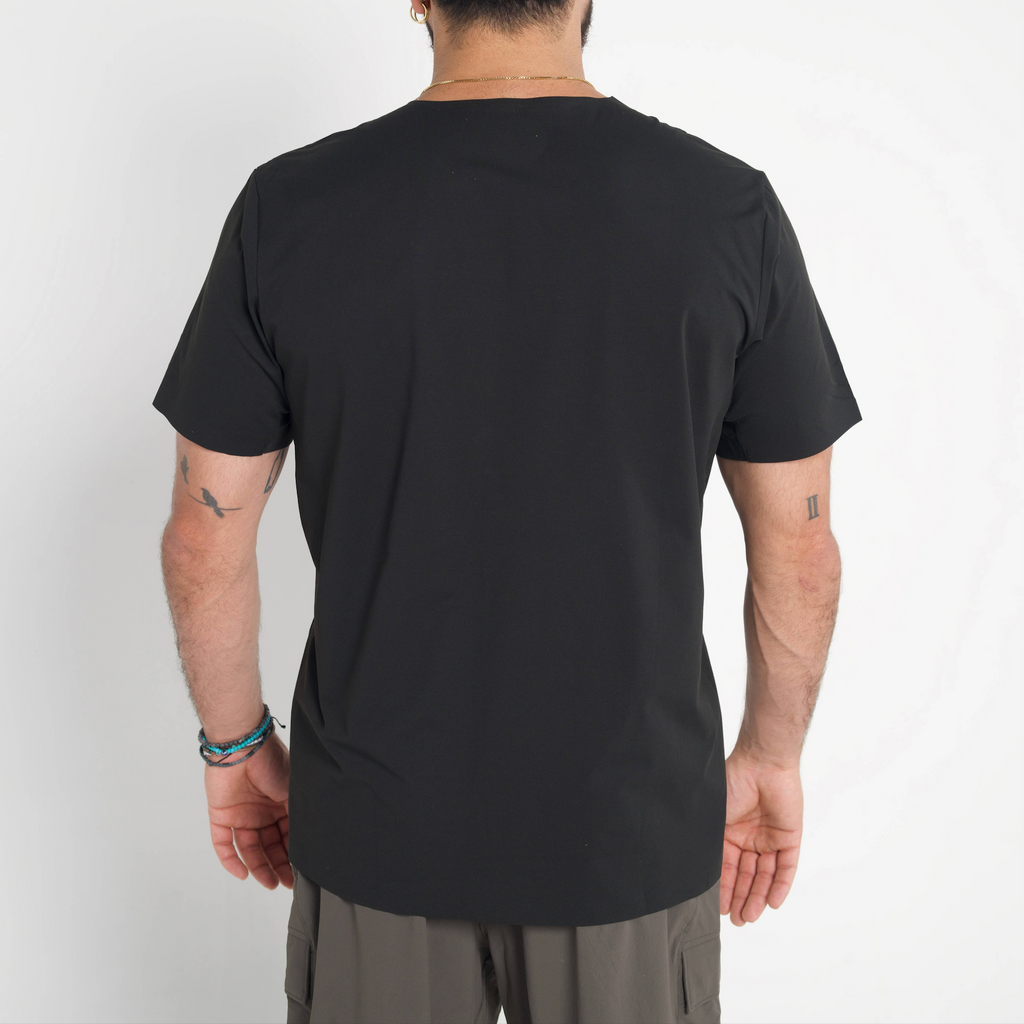 Mag-Utility Relaxed Performance Tee - Black