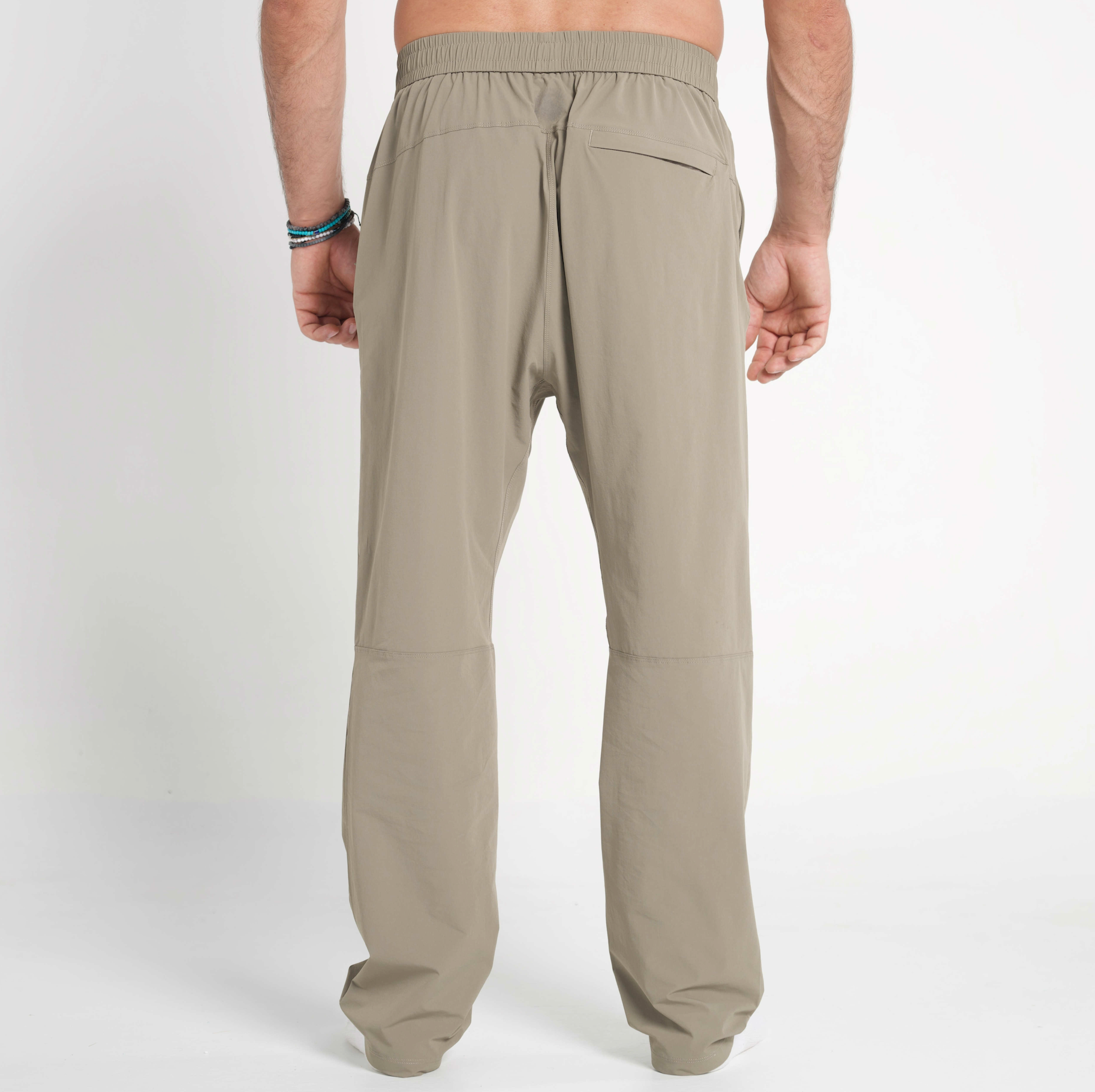 Water Repellent Technical Performance Pants - Khaki