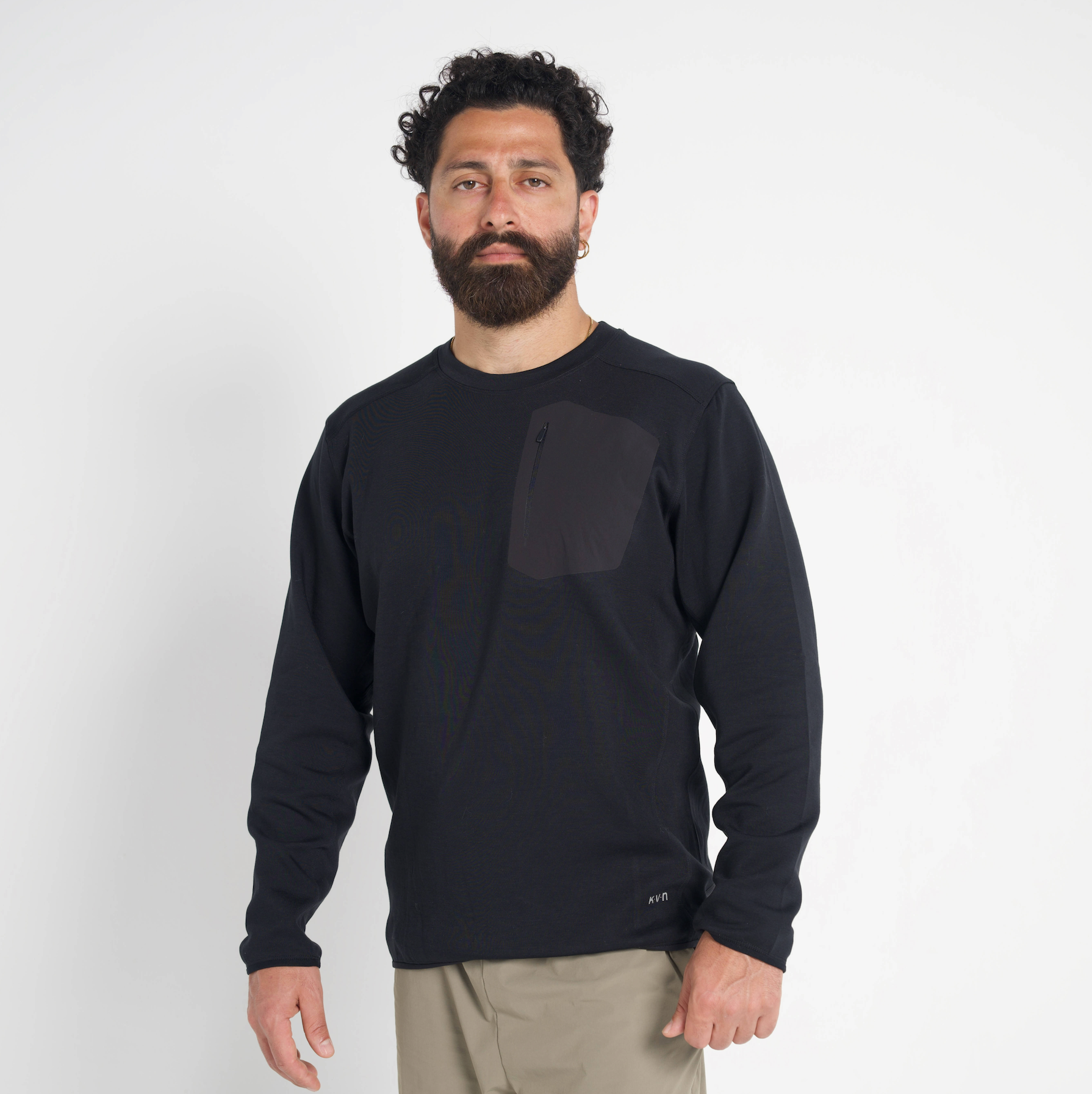Lightweight Thermal Performance Sweatshirt - Black