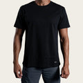 Loose Fit Cotton Tee - Black