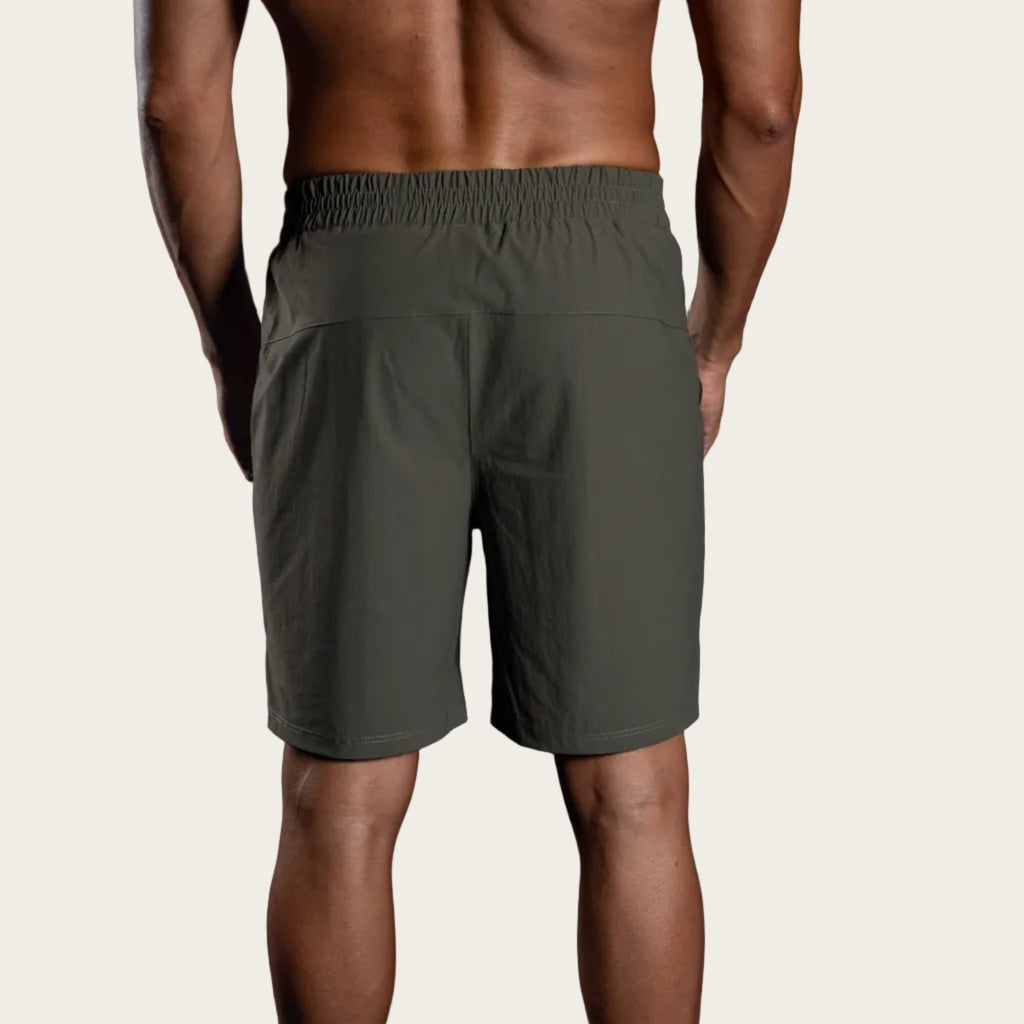 Court Shorts - Army Green
