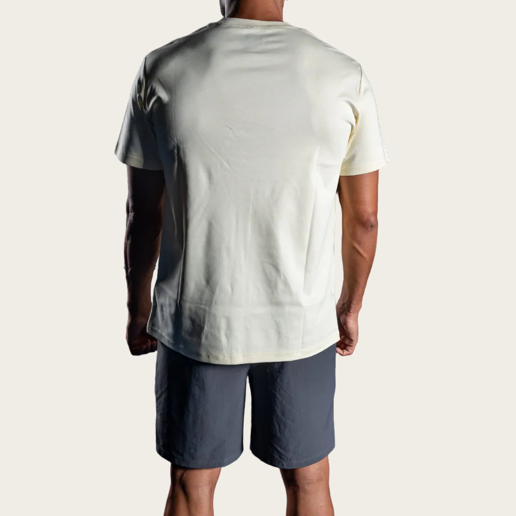 Loose Fit Cotton Tee - Butter Yellow
