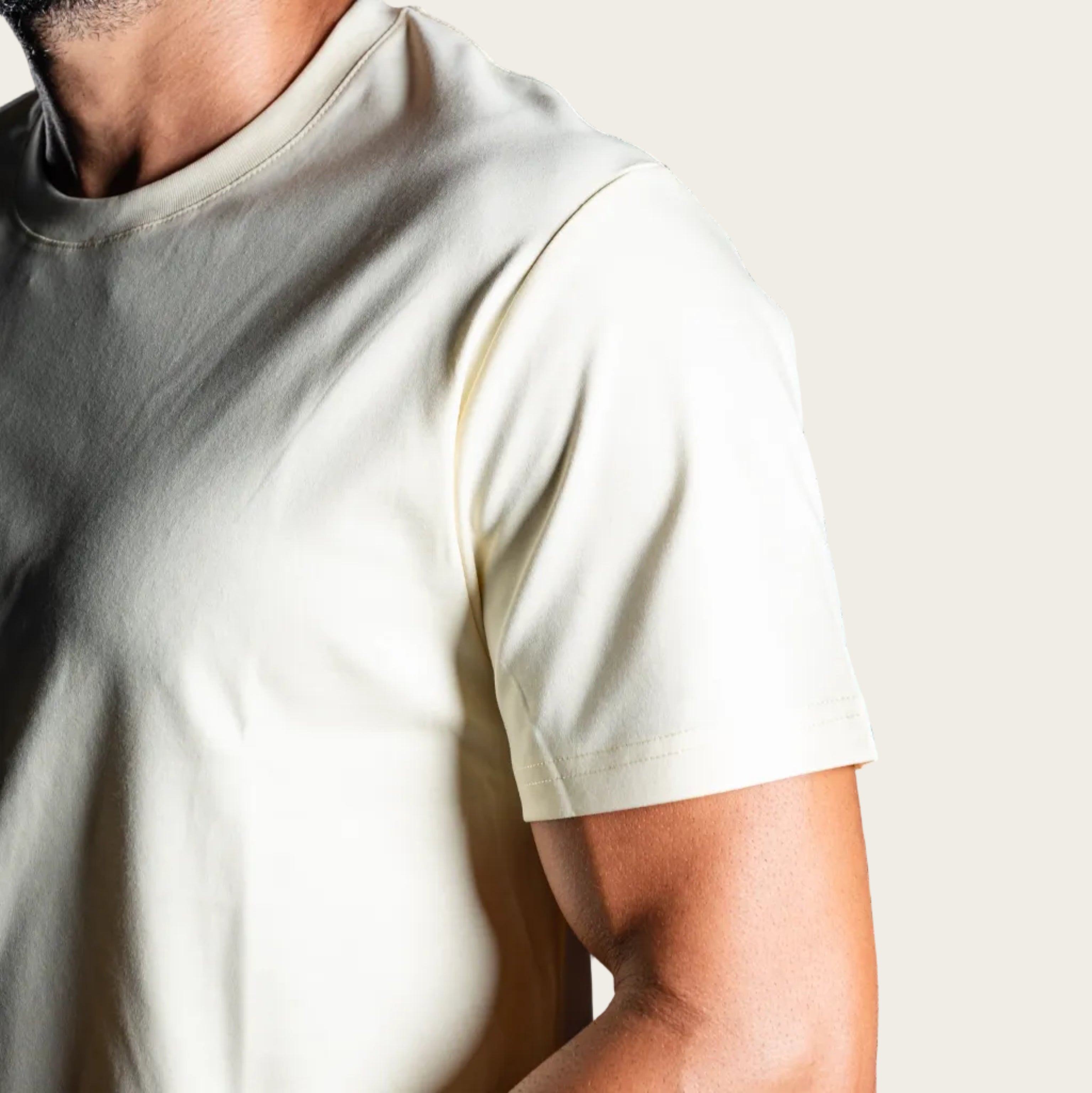 Loose Fit Cotton Tee - Butter Yellow