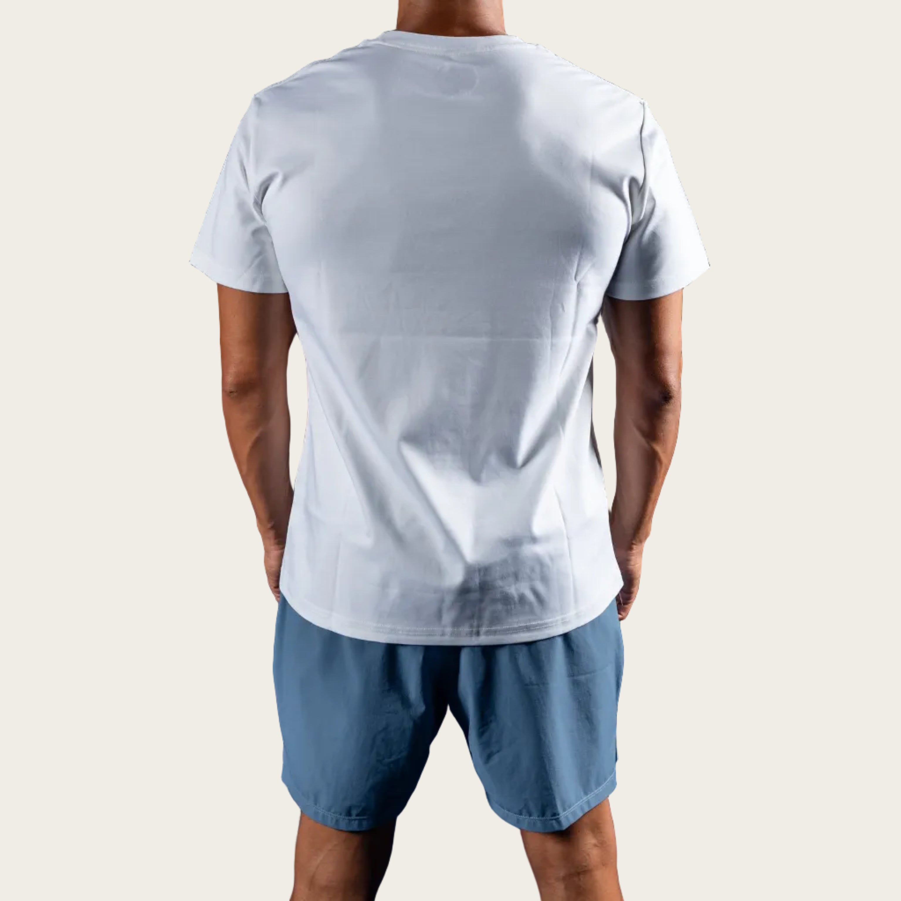 Loose Fit Cotton Tee - White