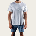 Loose Fit Cotton Tee - White